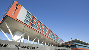 Hotel van buitenkant